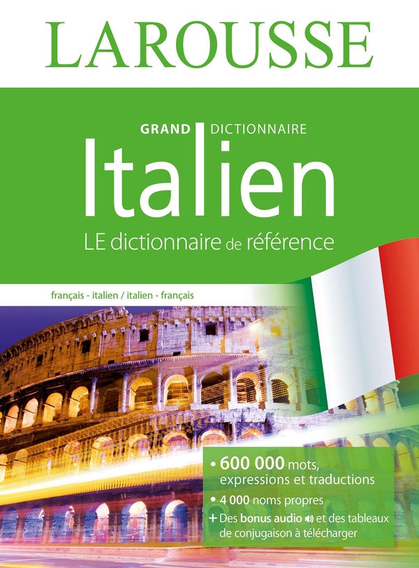 Grand dictionnaire Larousse italien ; francais-italien / italien-français (édition 2016)
