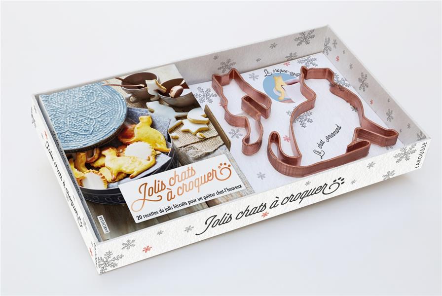 Jolis chats à croquer ; 20 recettes de jolis biscuits pour un goûter chat-l'heureux