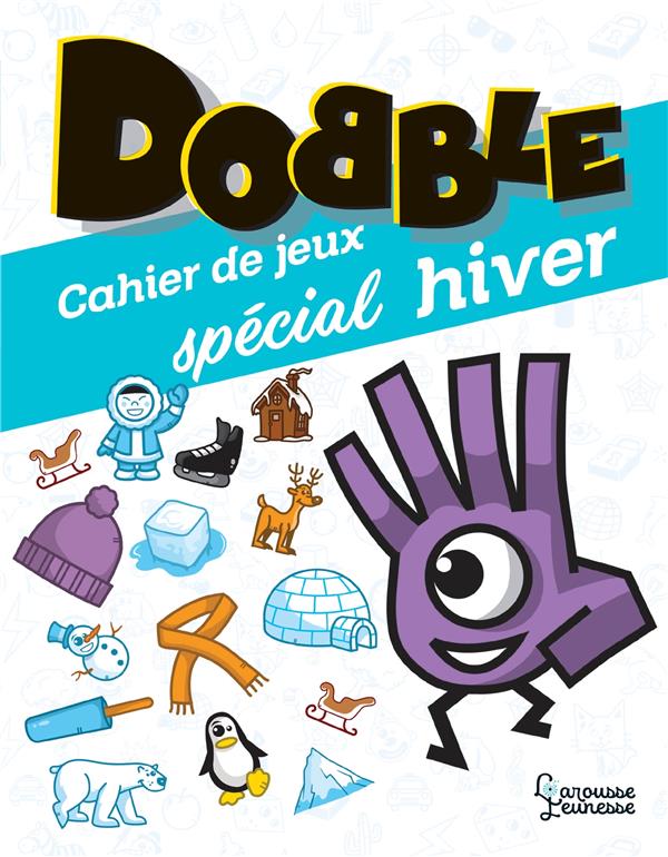 Mon cahier de jeux dobble ; spécial hiver