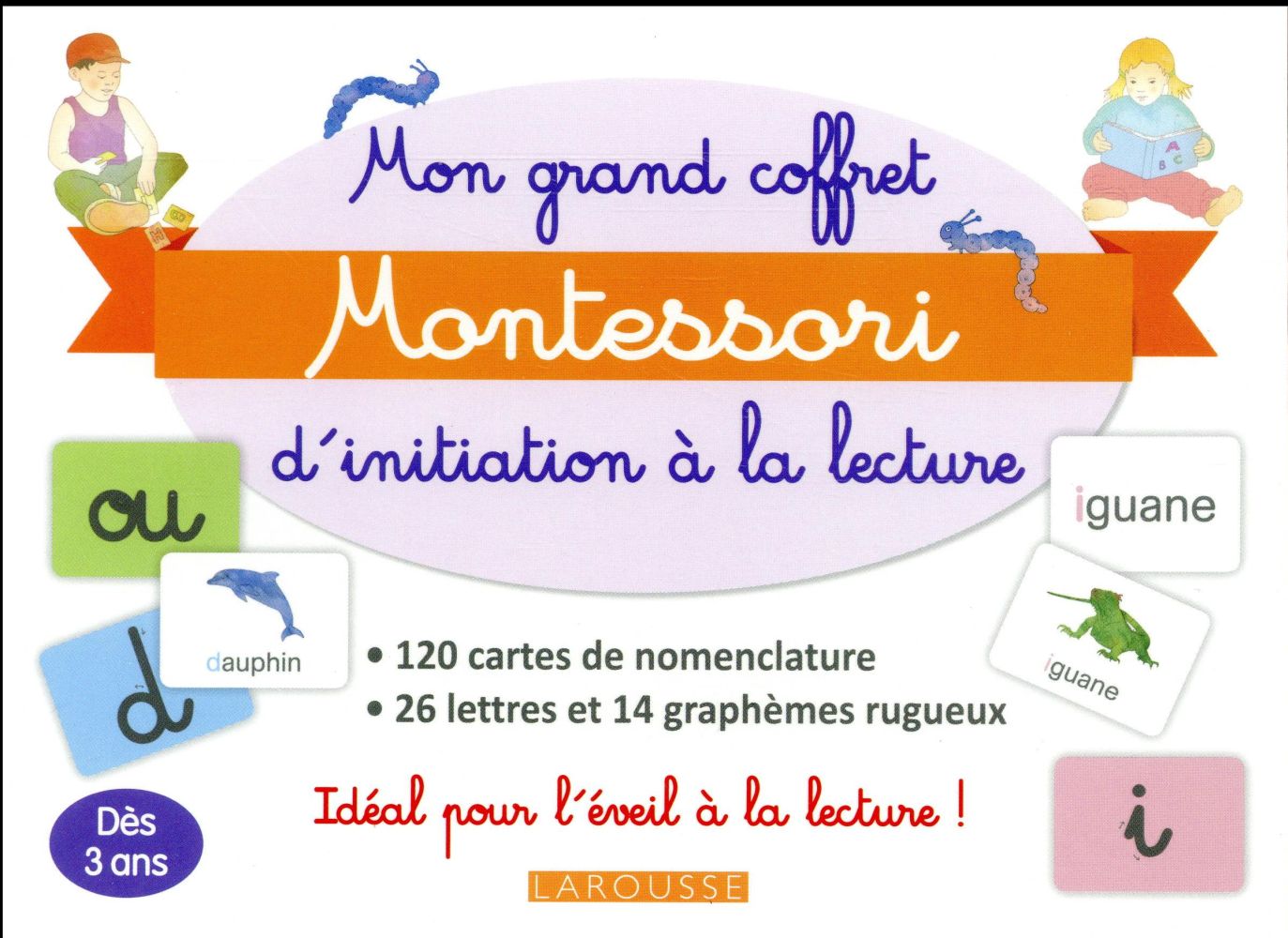 Mon grand coffret Montessori d'initiatation à la lecture