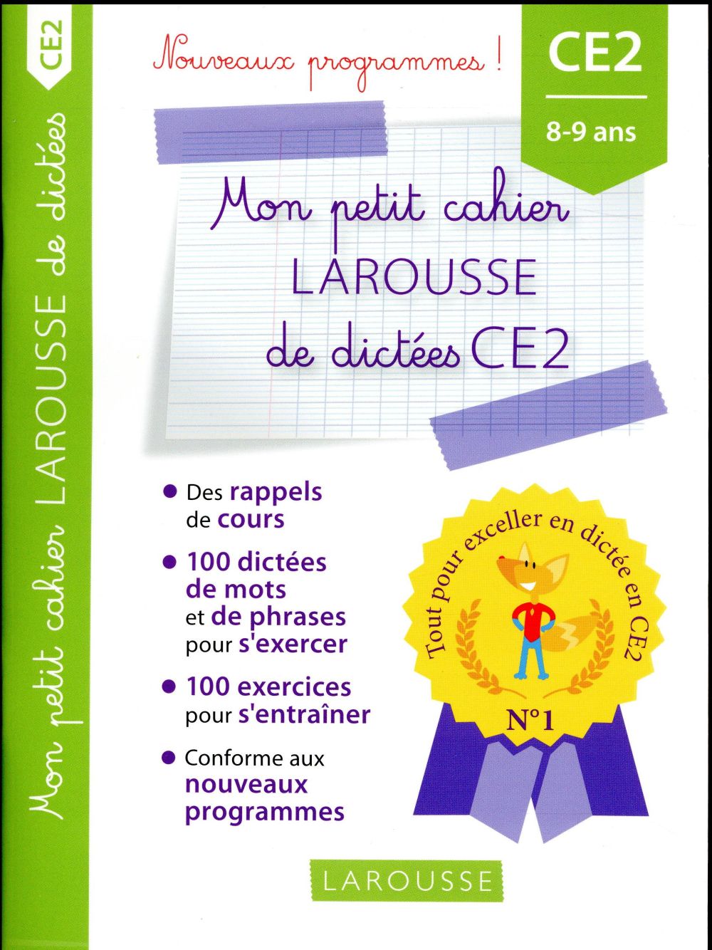 Petit cahier de dictées ; CE2