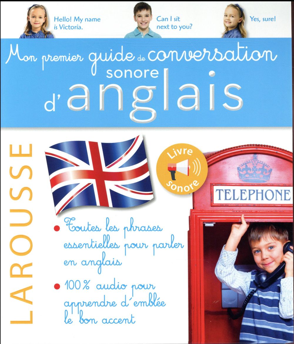 Mon premier guide de conversation sonore d'anglais