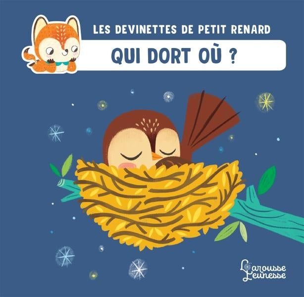 Les devinettes de Petit Renard : qui dort où ?
