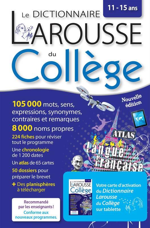 Larousse dictionnaire du collège bimedia