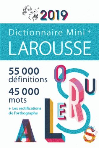Mini plus dictionnaire de français 2019 (édition 2019)
