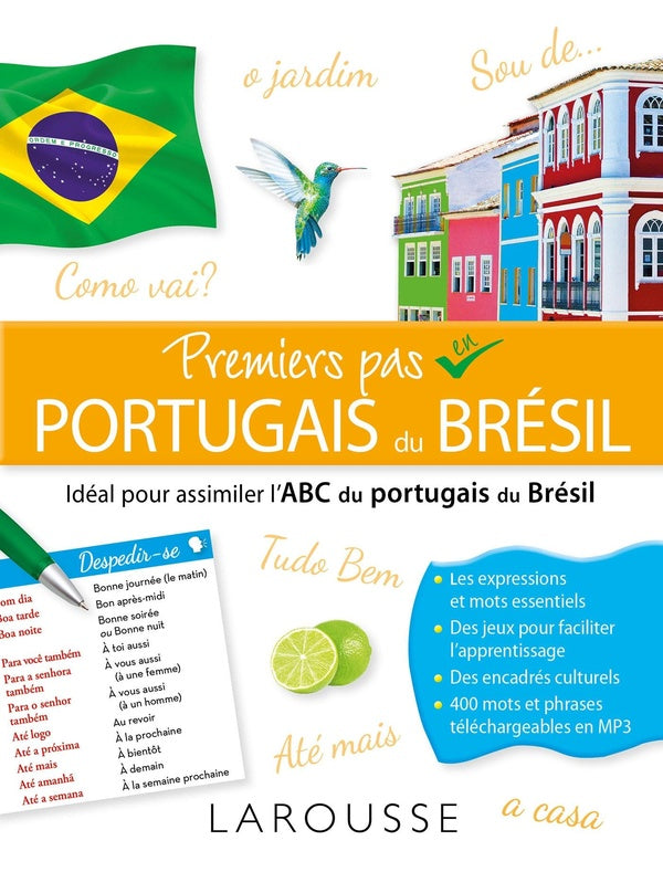 Premiers pas en brésilien ; tout pour s'initier au portugais du Brésil