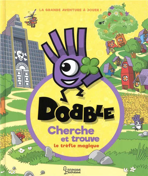 Dobble ; cherche et trouve le trèfle magique ; la grande aventure à jouer