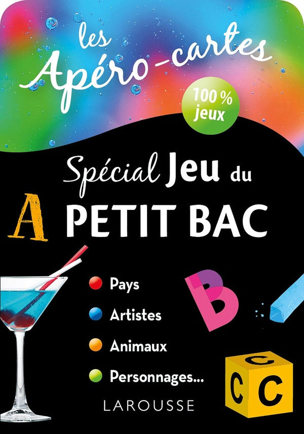 Apéro-cartes ; jeu du petit bac