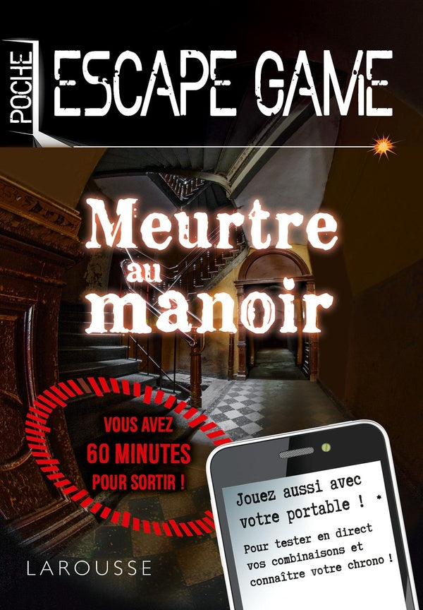 Escape game de poche ; meurtre au manoir