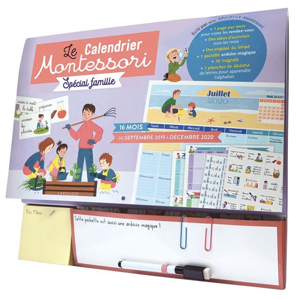 Calendrier Montessori