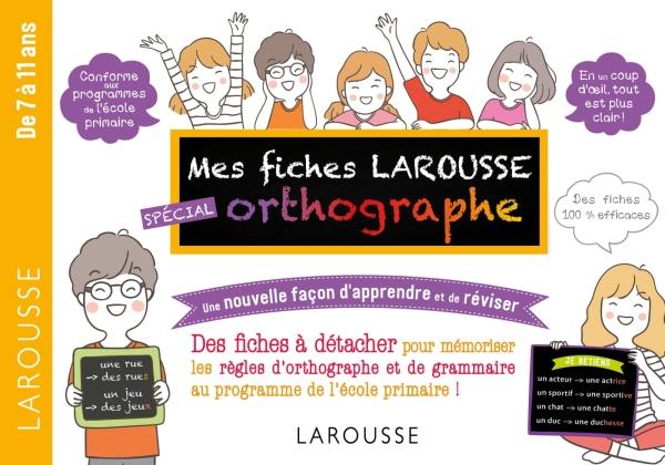Fiches de révision cycle 3 orthographe