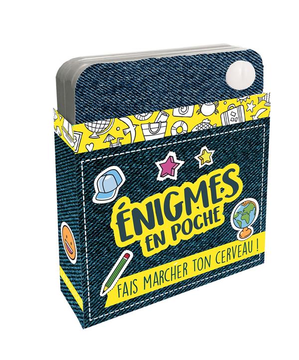 énigmes en poche ; fais marcher ton cerveau !