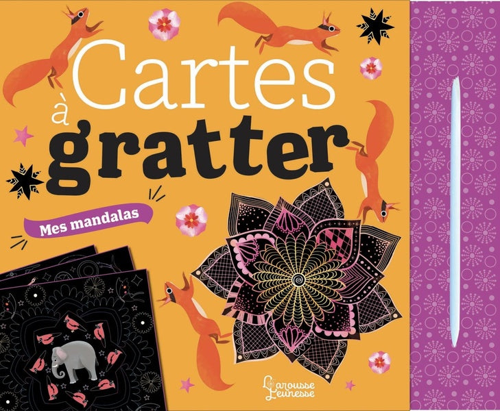 Cartes à gratter : mes mandalas