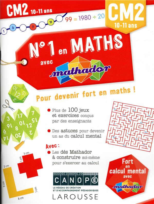 Numéro 1 en maths avec Mathador ; CM2