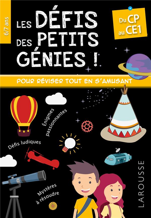 Les défis des petits génies ! : du CP au CE1