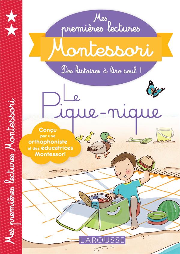 Mes premières lectures Montessori : le pique-nique