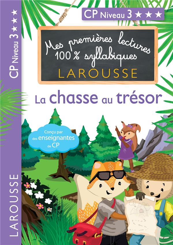 Mes premières lectures 100% syllabiques : la chasse au trésor