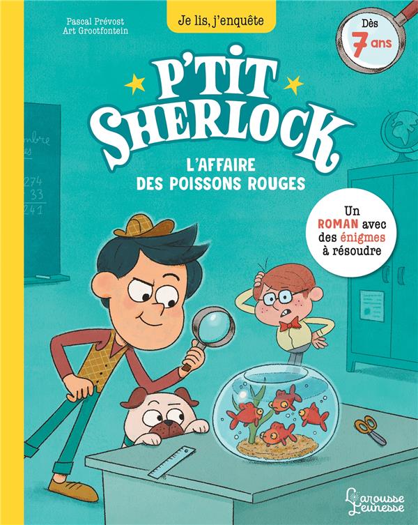 Je lis, j'enquête ; P'tit Sherlock : l'affaire des poissons rouges