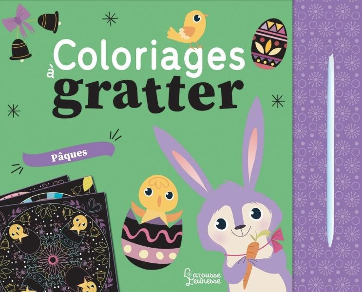 Coloriages à gratter ; Pâques