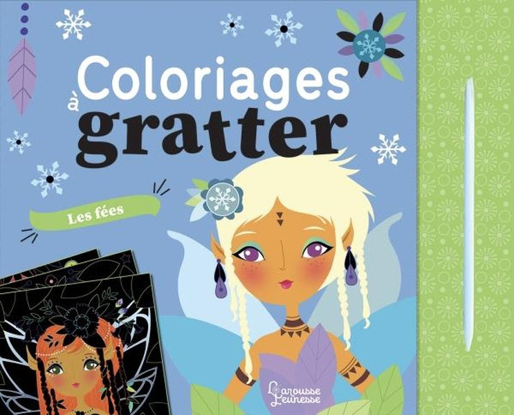 Coloriages à gratter ; les fées
