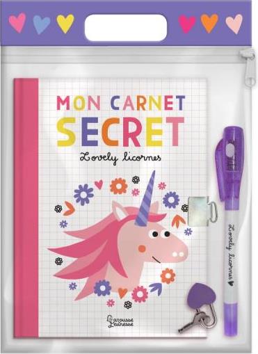Mon carnet secret licornes