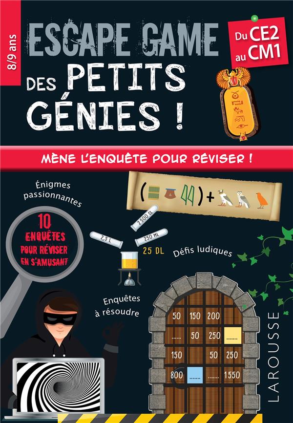 Escape game des petits génies ; CE2, CM1