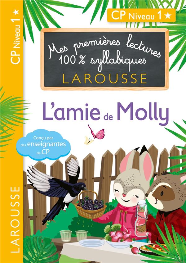 Mes premières lectures 100% syllabiques : CP, niveau 1 ; l'ami de Molly
