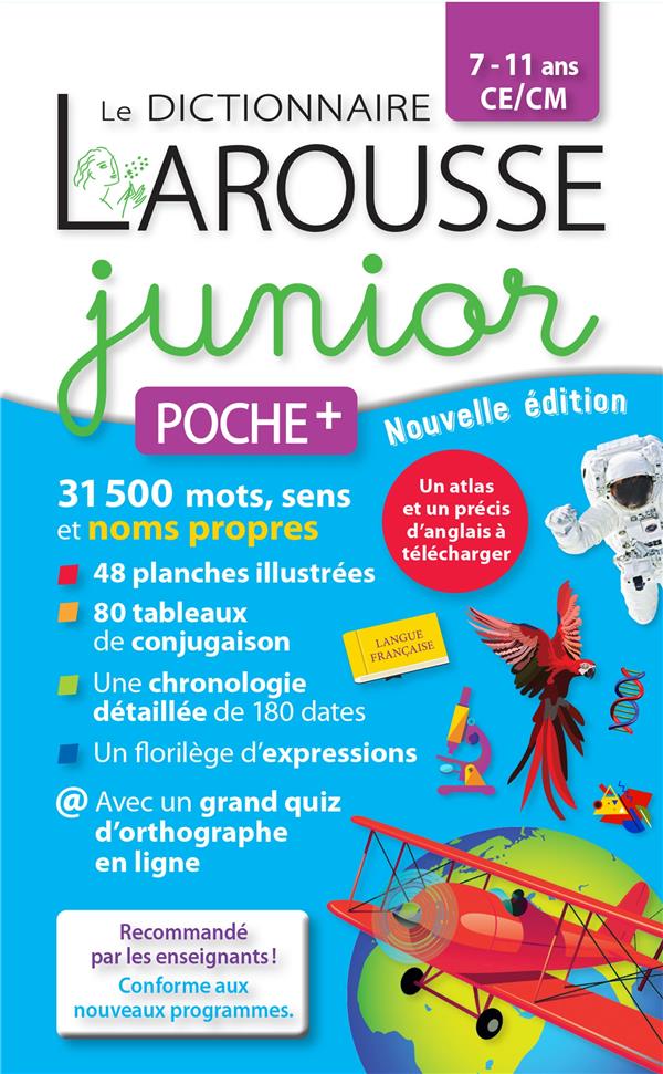 Dictionnaire larousse junior poche plus