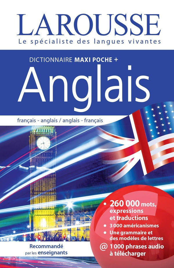 Dictionnaire Larousse maxi poche + anglais