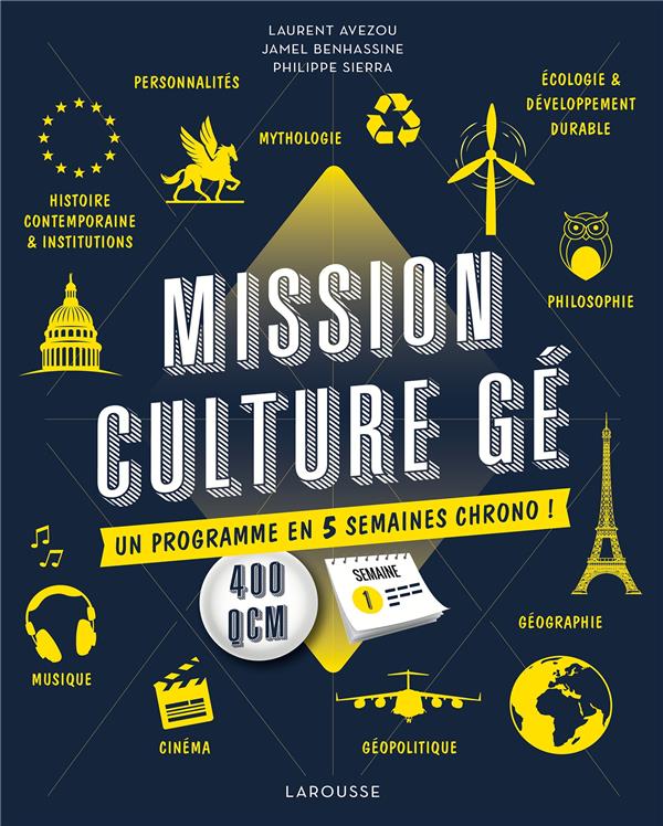 Mission culture gé ; un programme en 5 semaines chrono !