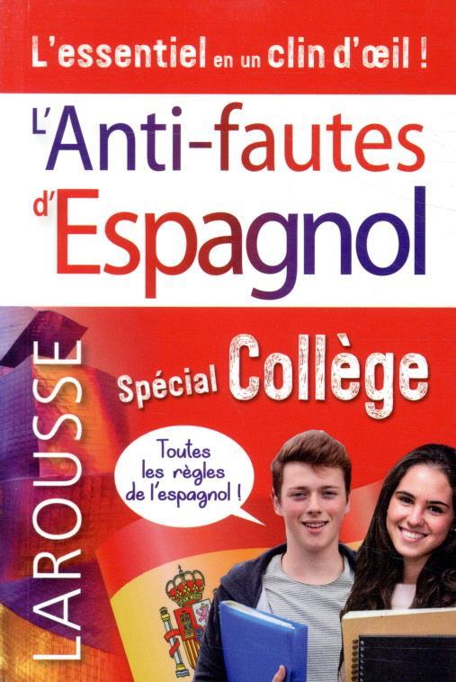 L'anti-fautes espagnol ; spécial collège