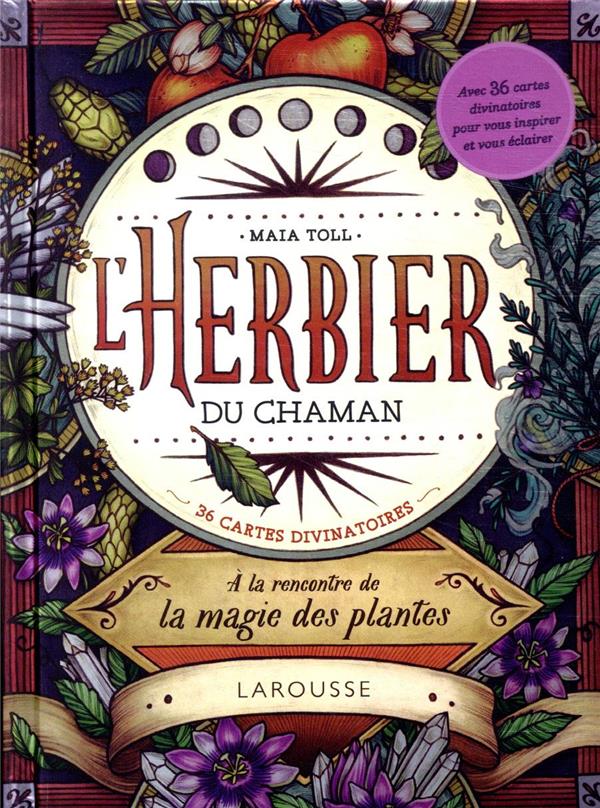 L'herbier du chaman ; à la rencontre de la magie des plantes ; 36 cartes divinatoires