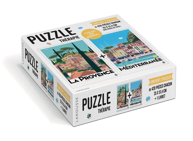 Puzzle thérapie ; plein sud avec monsieur Z