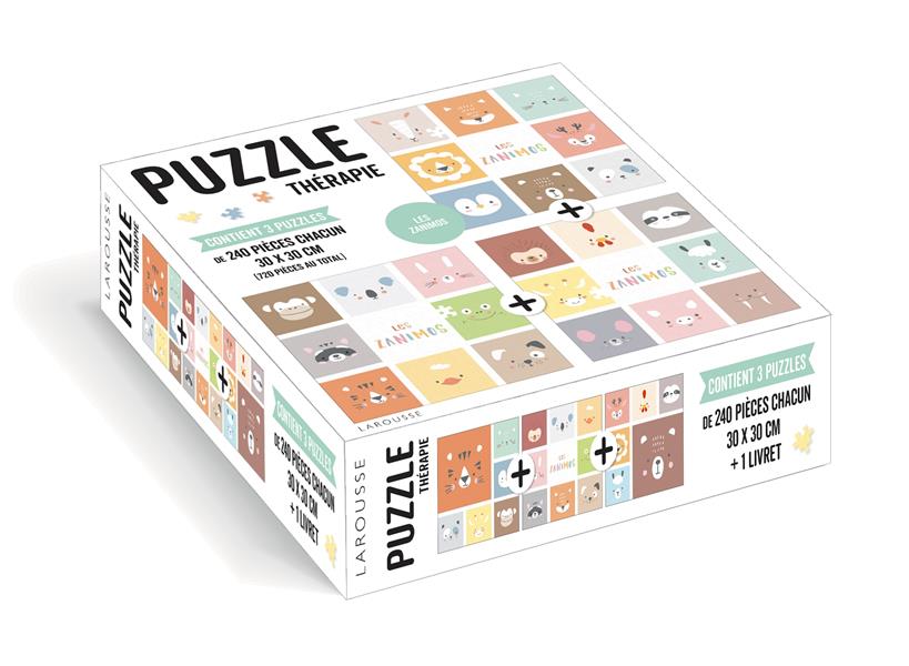 Puzzle thérapie ; les zanimos