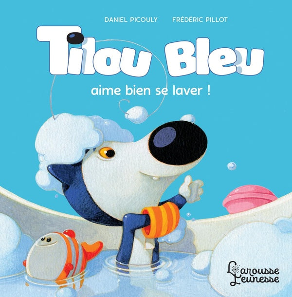 Tilou Bleu aime bien se laver !