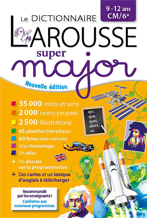 Le dictionnaire Larousse super major