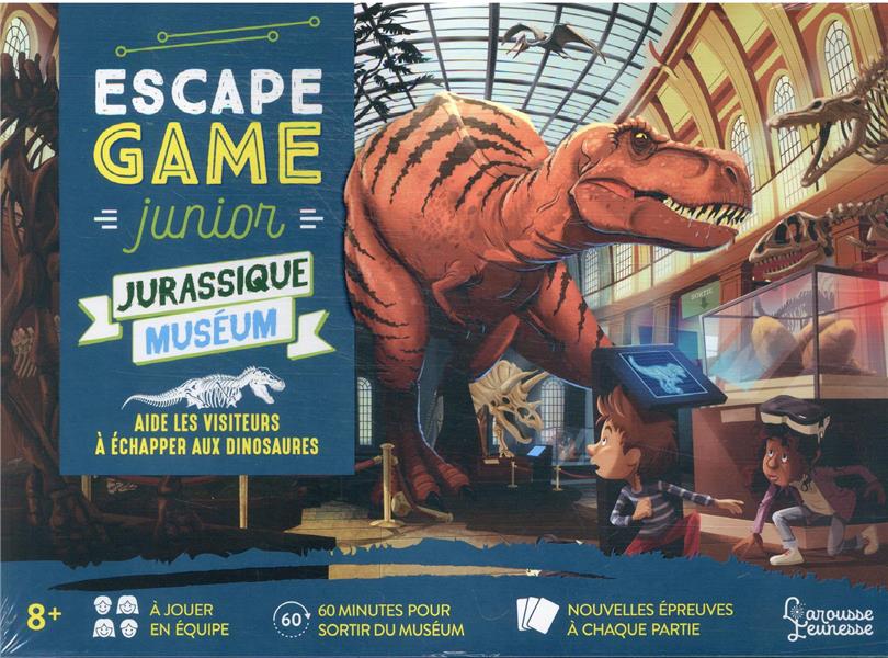 Escape game junior ; Jurassic Museum : aide les visiteurs à échapper aux dinosaures