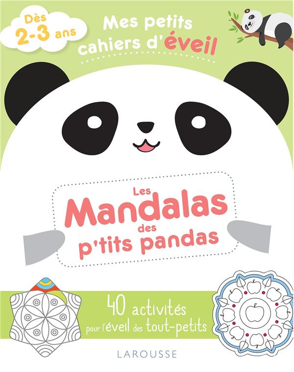 Mes petits cahiers d'eveil ; les mandalas des p'tits pandas