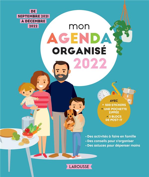 Mon agenda organisé (édition 2022)