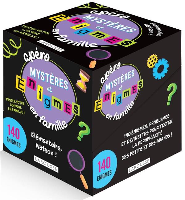 Apéro mystères et énigmes en famille