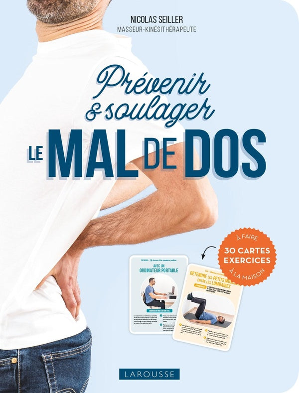 Prévenir et soulager le mal de dos : 30 cartes exercices à faire à la maison