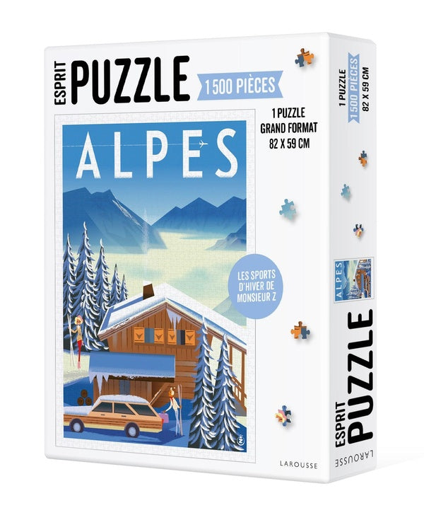 Esprit puzzle : Alpes, les sports d'hiver de Monsieur Z