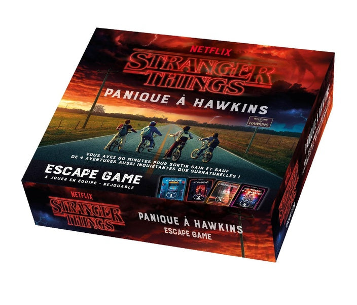 Stranger Things : escape game ; panique à Hawkins