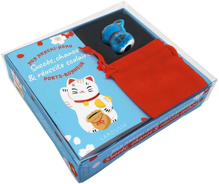 Mon maneki-neko porte-bonheur : succès, chance et réussite scolaire