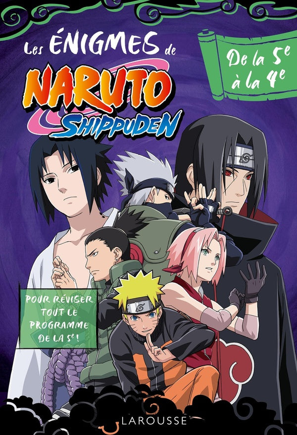 Les énigmes de Naruto Shippuden ; de la 5e à la 4e
