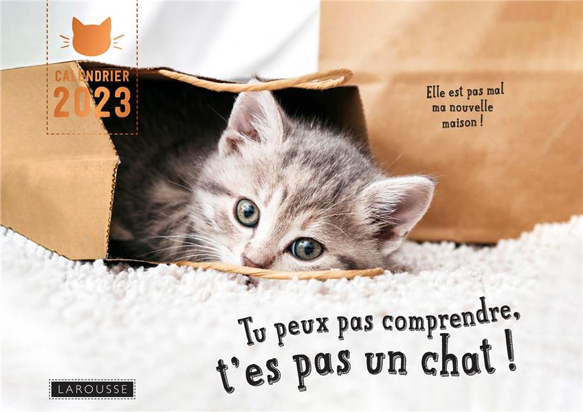 Tu peux pas comprendre, t'es pas un chat ! (édition 2023)