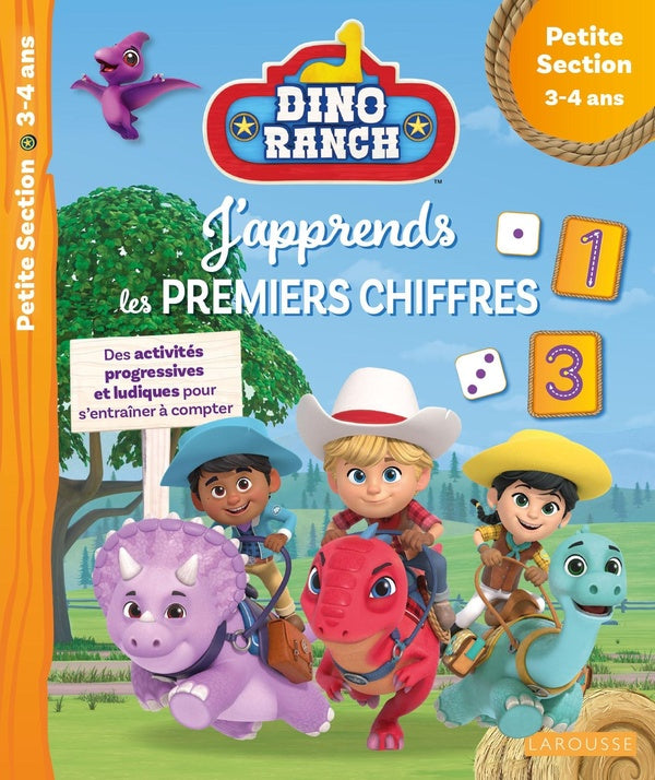 Dino ranch ; j'apprends les premiers chiffres ; petite section