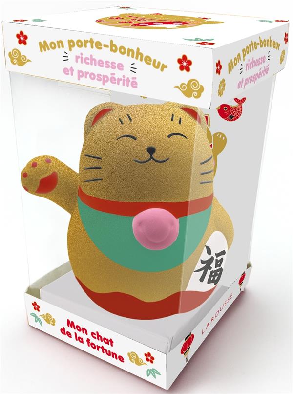 Mon porte-bonheur richesse et prospérité : mon chat de la fortune