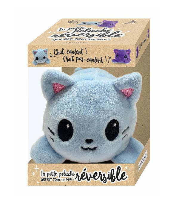 La petite peluche réversible qui dit tout de moi ! chat