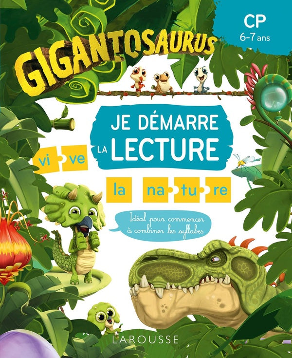 Gigantosaurus ; je démarre la lecture ; CP